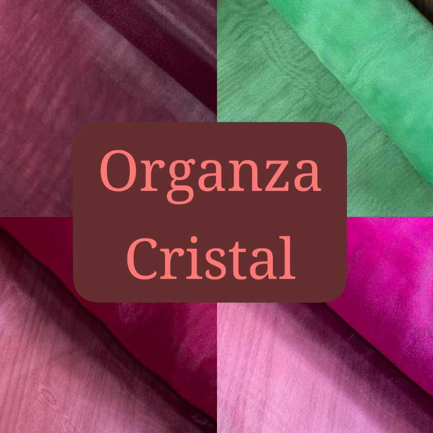 10 METROS TECIDO ORGANZA CRISTAL (10M X 1,50M) em Oferta na Shopee