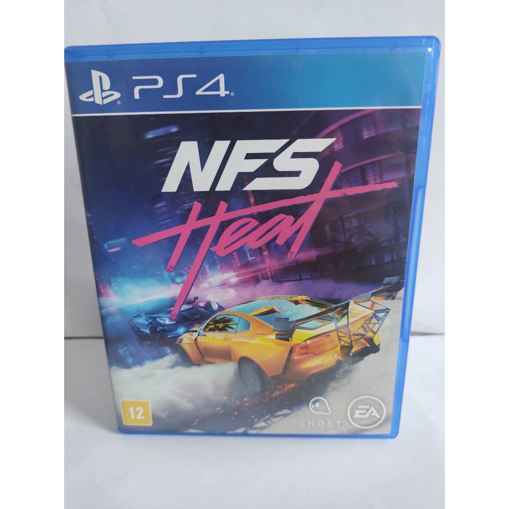 Need for Speed Heat PS4 Mídia física