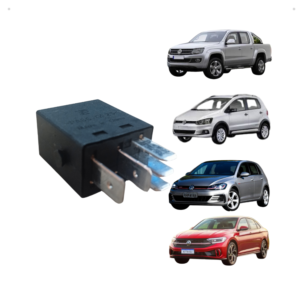 Relé Bomba de Combustível Volkswagen Original 4H0951253C Amarok Gol Polo Jetta T-Cross Nivus