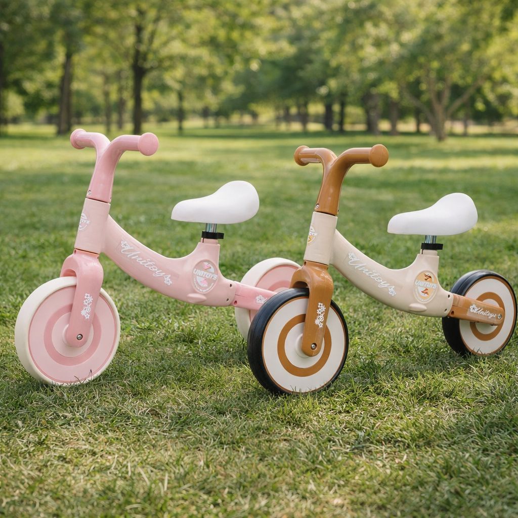 Bicicleta de Equilíbrio Infantil Sem Pedal - Estimule o equilíbrio de crianças a partir de 3 anos.