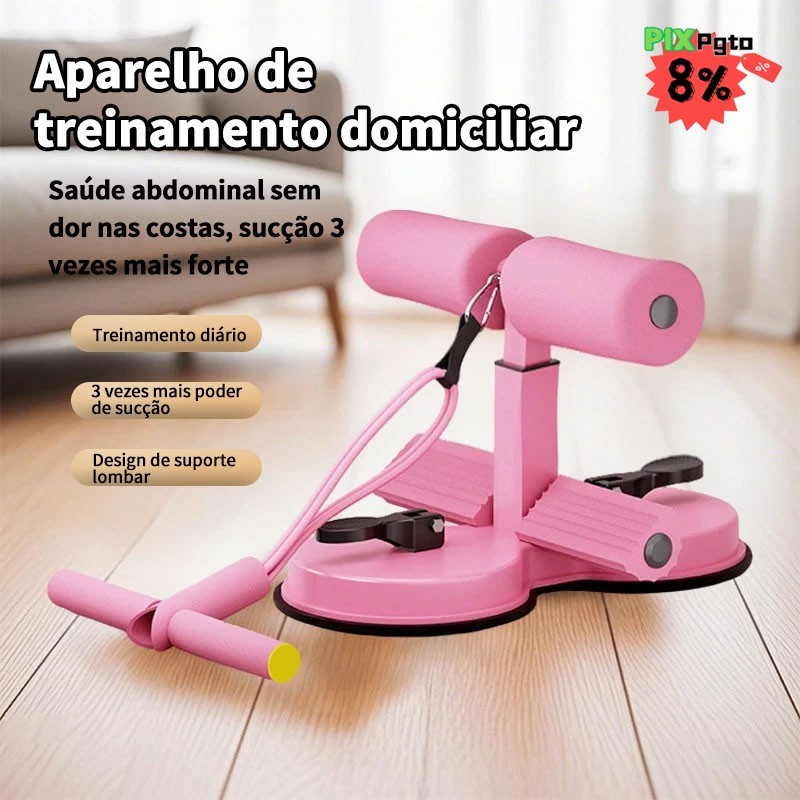 Equipamento auxiliar de abdominais com Ventosas Fortes – Suporte de Pé Treino Fit Doméstico em Oferta na Shopee