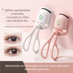 Curvador de Cílios Térmico Profissional Premium - Curvex Aquecido Elétrico Durável