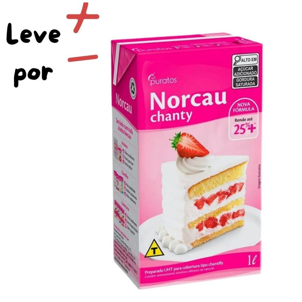 1~3 Chantilly Norcau 1L Tradicional Puratos