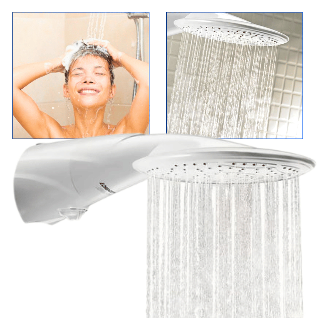 DUCHA ADVANCED CONTROLE ELETRÔNICO DE TEMPERATURA 220V 7500W LORENZETTI ALTA POTENCIA ESPALHADOR GRANDE CHUVEIRO