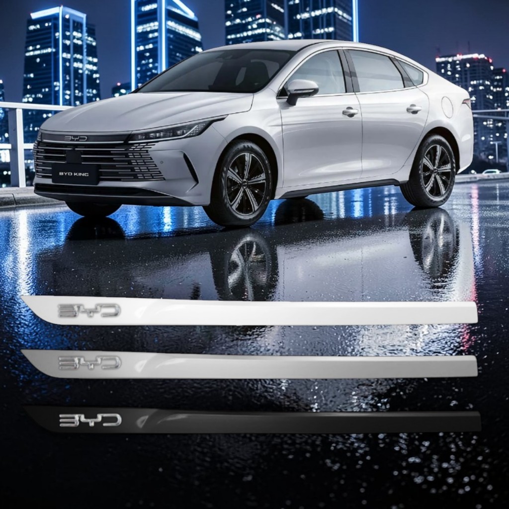Kit Friso BYD King Porta Lateral 2024 2025 2026 Gs Gl Emblema Cromado