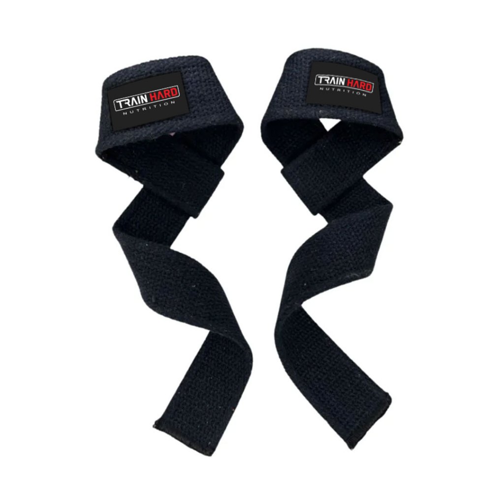 Par De Fita Tala Strap Para Academia Musculação Train Hard Nutrition