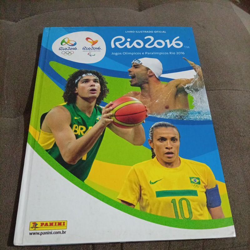 Álbum de Figurinhas Capa Dura Olimpíadas Rio 2016