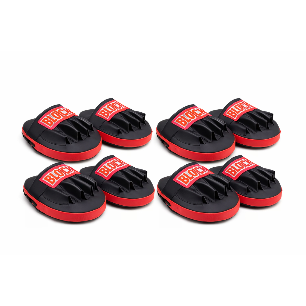 Kit 4 Par Manopla De Soco Treino Luta Muay Thai Boxe Kung Fu