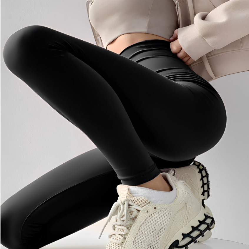 Calça Legging Feminina Alta Compressão para Academia, Treino e Yoga Modeladora Zero Transparência