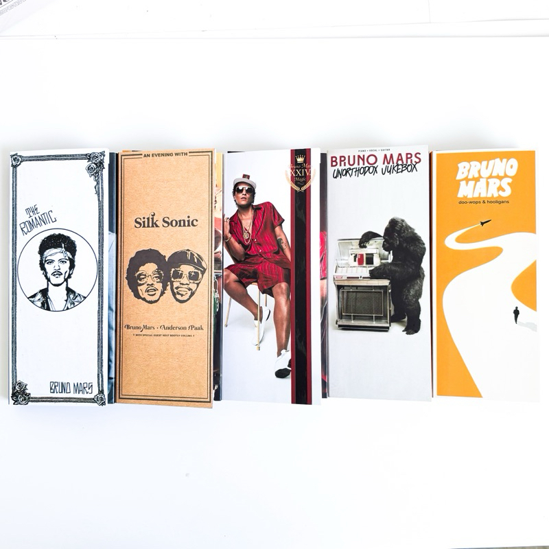 FLIPBOOK BRUNO MARS em Oferta na Shopee