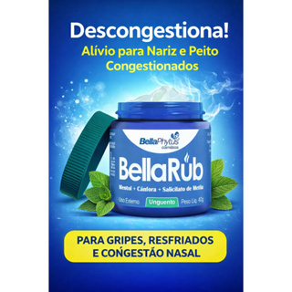 Descongestionante Bellarub Pomada 40g em Oferta na Shopee