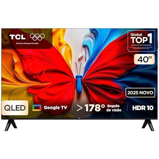 TV TCL QLED SMART  40” 40S5K FHD GOOGLE TV