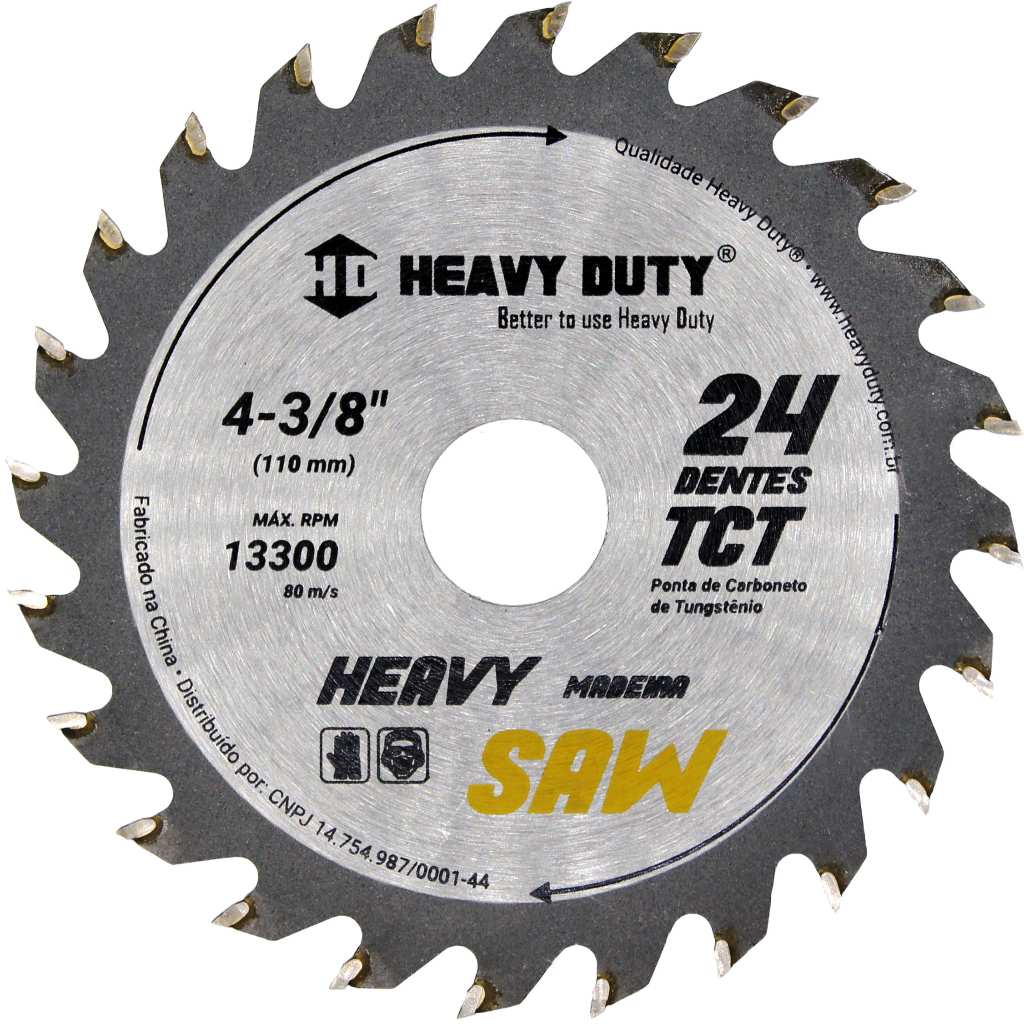 Disco Serra Para Madeira Videa  4" 24 Dentes - Heavy Duty em Oferta na Shopee