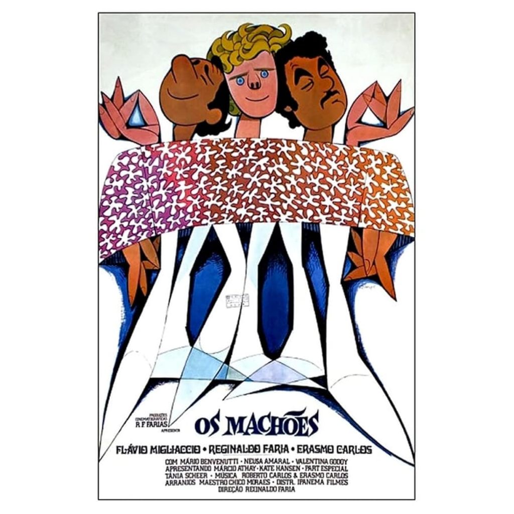 Os Machões	- Comédia 1972 - Erasmo Carlos, Reginaldo Faria DVD