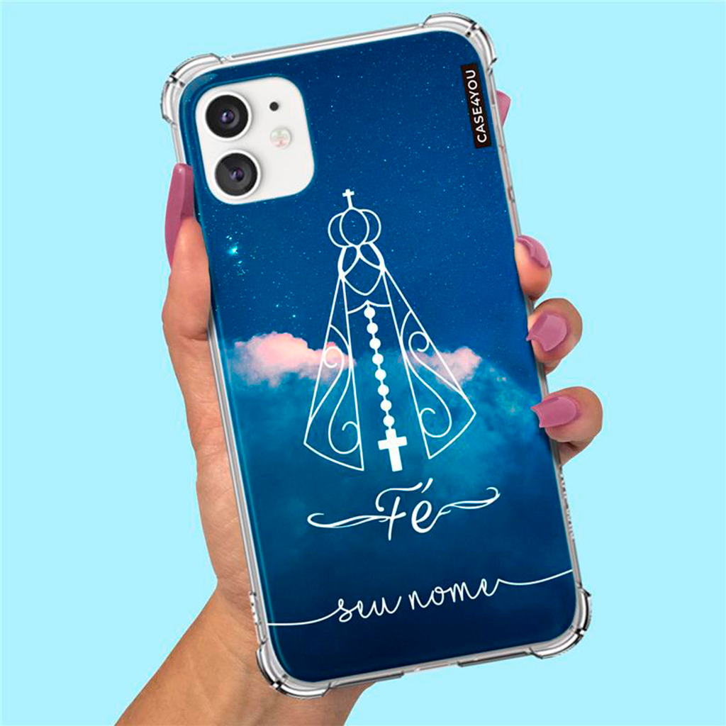 Capa Capinha Para Samsung Galaxy A10 A10s A11 A12 A13 A14 A15 A16 A17 Anti-impacto Personalizada Nossa Senhora 6