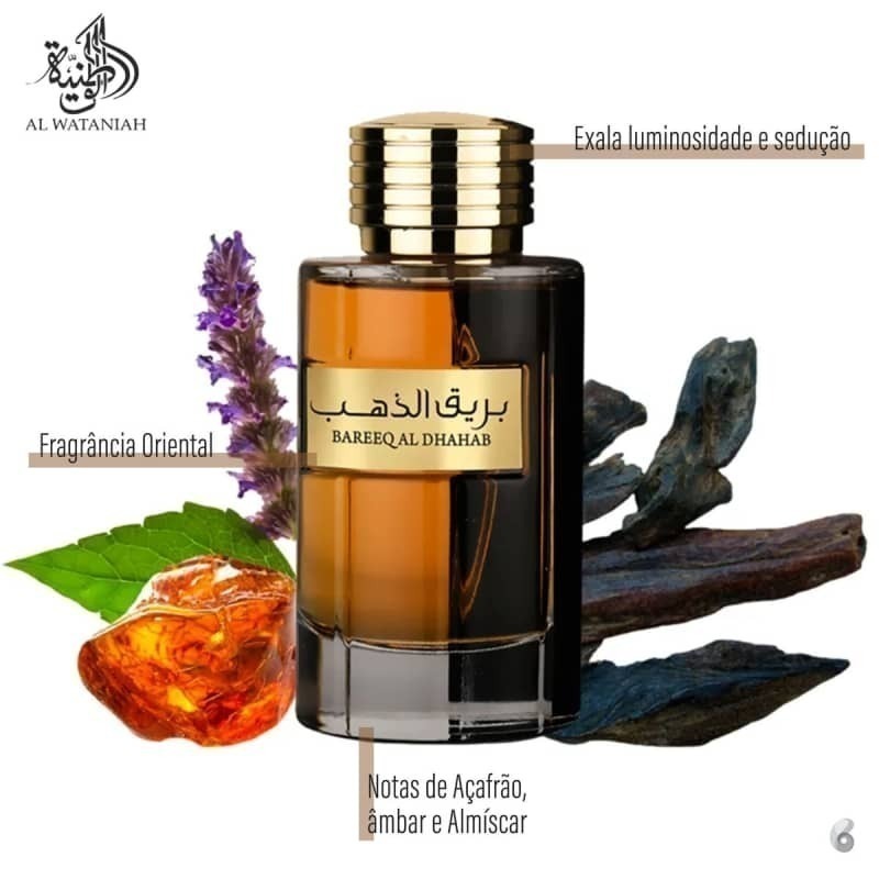 Perfume Bareeq Al Dhahab Eud Al Watania 100 ml Perfume Masculino perfume Oriental Masculino