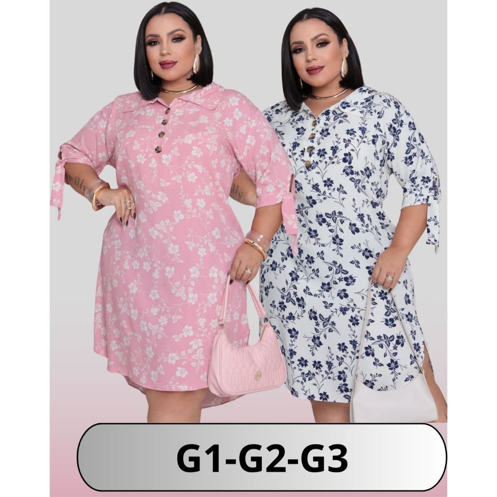 Chemise Plus Size Camisão Vestido feminino Camisão Chamise Camisao saida de praia