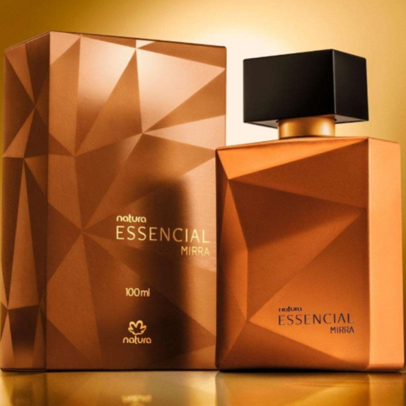 PERFUME ESSENCIAL NATURA MASCULINO, ESSENCIAL EXCLUSIVO, ESSENCIAL MIRRA 100ML