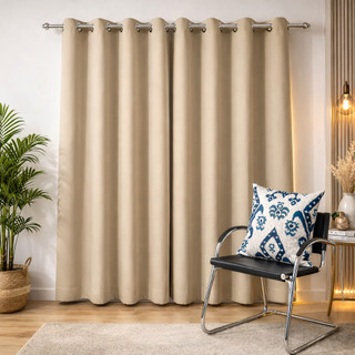 Cortina Blackout Grande Premium Sala Corta Luz Decoração Sala e Quarto - Envio Imediato