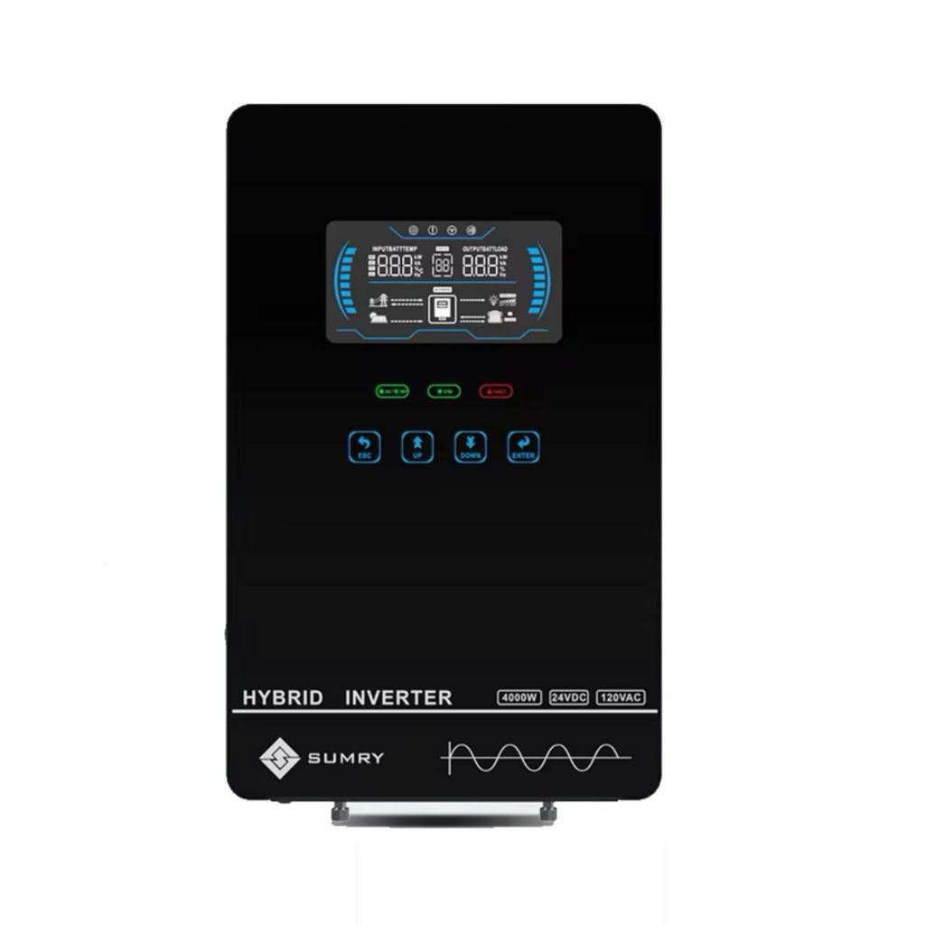 Inversor Solar Híbrido Sumry 4000w 24v 110v/120v Mppt 140a
