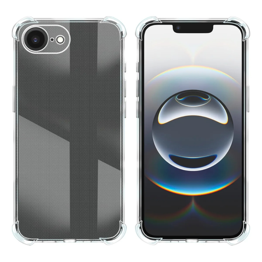 Capa Case Transparente Anti Impacto Para Iphone 17e