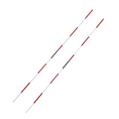 Par de Antenas Para Rede De Vôlei Profissional Fibra De Vidro 1,80m Magnum Redes