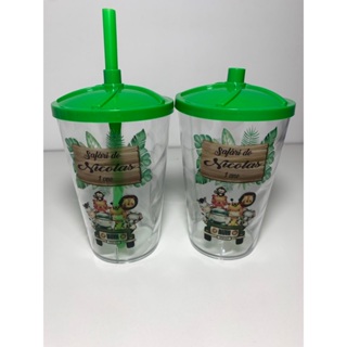 Kit Copo Twister Transparente Personalizado Safari 300ml - kit em Oferta na Shopee