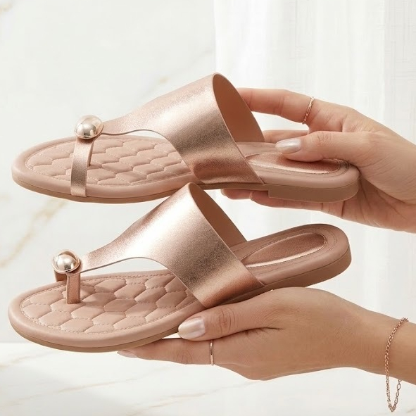 Rasteirinha De Dedo Elegante Blogueira Premium Confortável Promoção