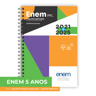Apostila ENEM PPL 2025 (2ª aplicação) com 5 ANOS de Provas (2021-2025) em Oferta na Shopee