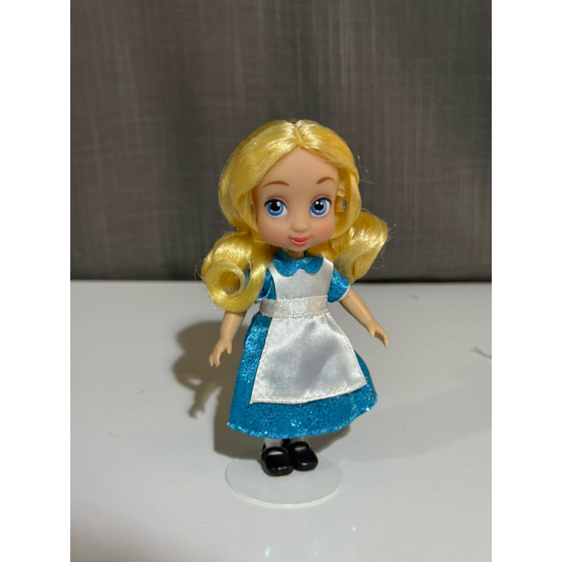 Boneca Mini Animators Alice no País das Maravilhas original Disney Store (51-15)