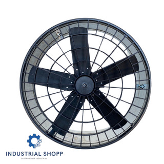 EXAUSTOR VENTILADOR DE 30CM INOX PAREDE INDUSTRIAL COZINHAS RESTAURANTES COIFA CHURRASCARIA