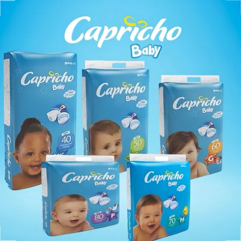 Fralda Capricho Baby Descartável - M G EG XXG