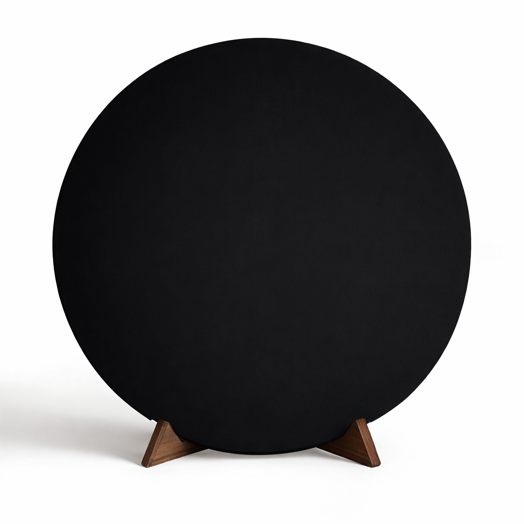 Capa Blackuot de painel redondo com elástico