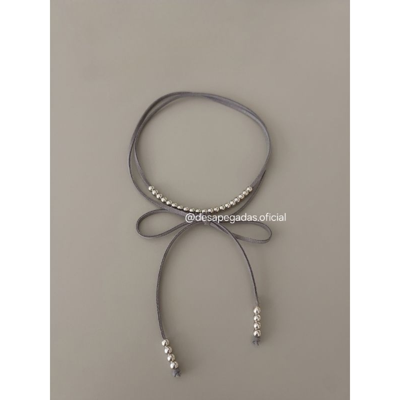 colar Chocker courinho camurça country ana c boiadeira lançamento colar camurça com bolinhas rodeio moda casual