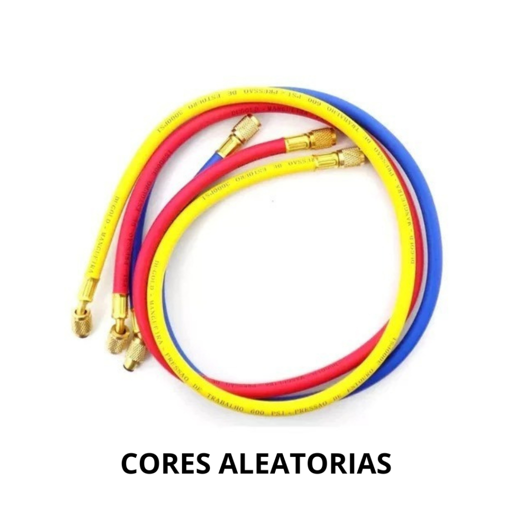 MANGUEIRA PARA MANIFOLD DE GÁS R410 0,9M