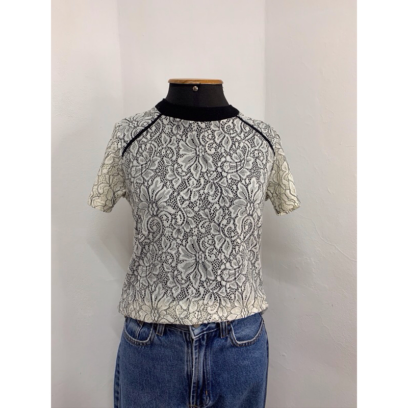 Camiseta renda | Sken 34/36