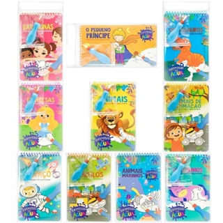 Livros Aqua Book - Pinte Com Água - Vários Temas - Surpresas com água em Oferta na Shopee