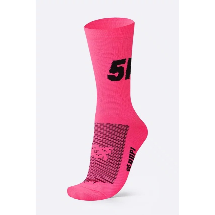 Meia HUPI 5K Rosa - LT para pés menores 34-38