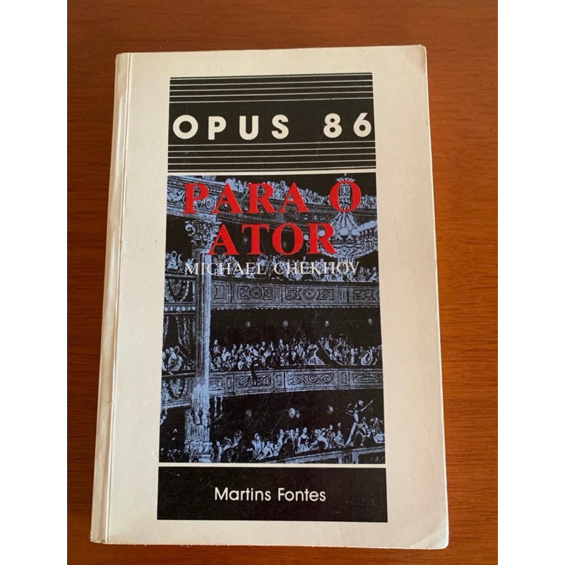 livro opus 86 para o ator- Michel Chekhov