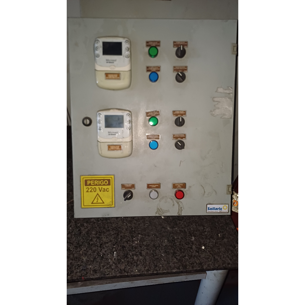 Painel Eletrico Controle Energia Solar