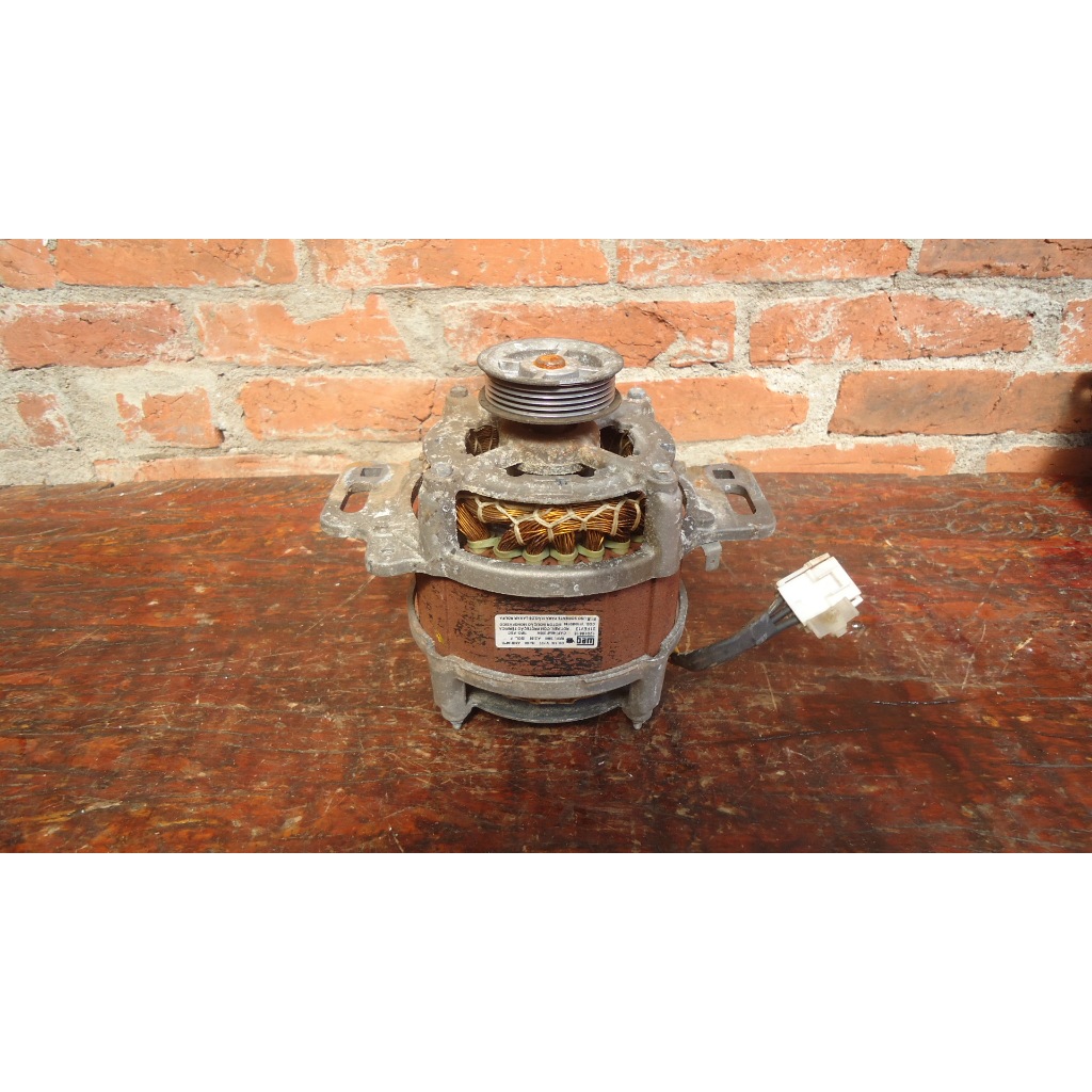 com o rolamento seco Motor Lavadora 127v Brastemp Bwl09 / Bwl11. 127v usado