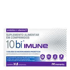 10 BI IMUNE Com 30 cp Probiotico Original + 10 gratis