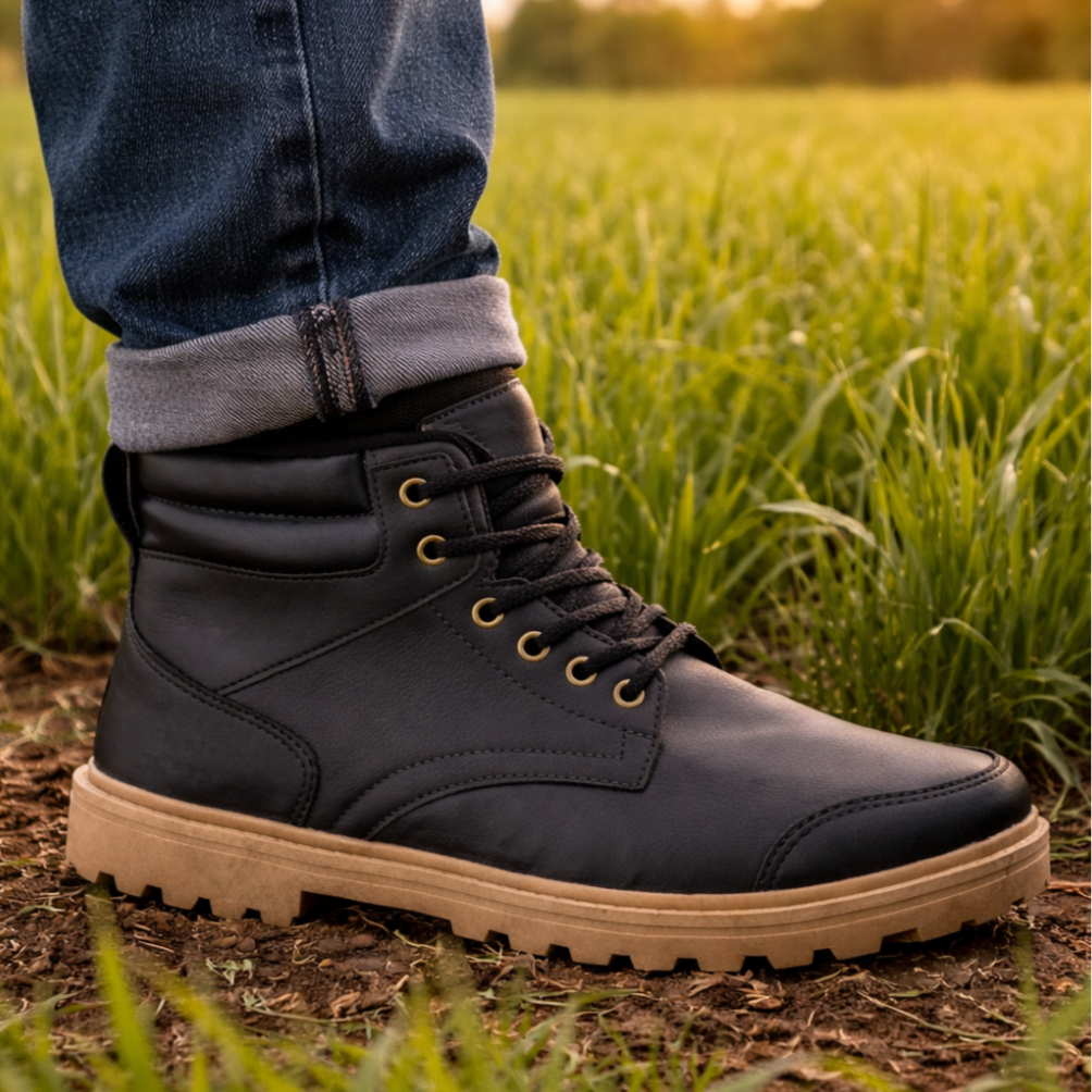 Coturno Masculino Promoção Cano Alto Resistente Confortável Ideal para Dia Dia Do 38 ao 43 Envio Rápido