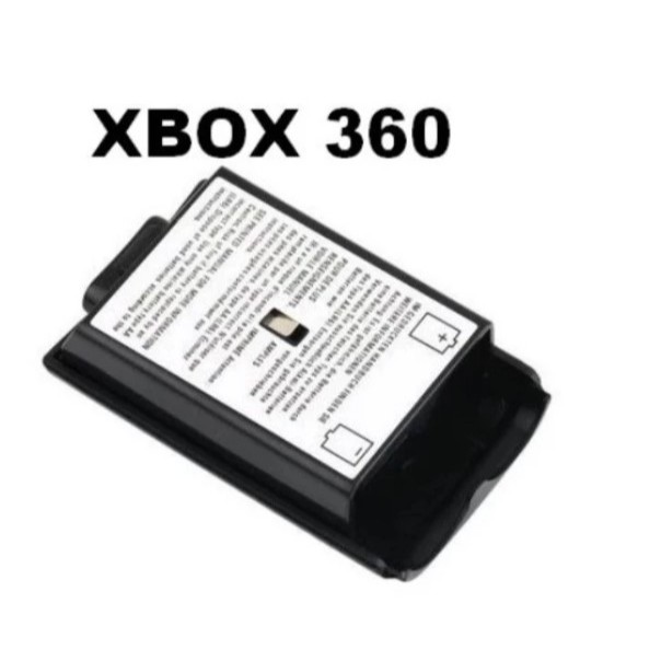 Kit 2 Suporte De Pilhas Controle Xbox 360 Tampa De Bateria Preto 0361