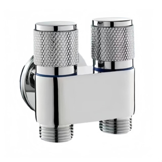 Válvula De Controle Dupla 1 Entrada 2 Saída Para Máquina De Lavar e Torneira De Vaso Sanitário em Oferta na Shopee