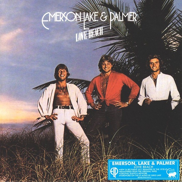 Emerson, Lake & Palmer Lp Love Beach Lacrado Disco Vinil Remasterizado