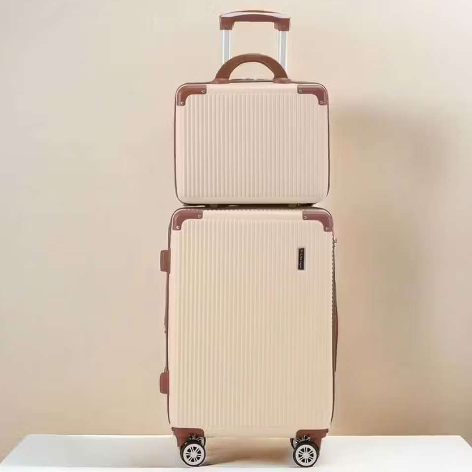 🧳 Mala de Viagem PVC Resistente! Rodas 360° e Cadeado de Segurança! Mala de Bordo Prática e Durável!