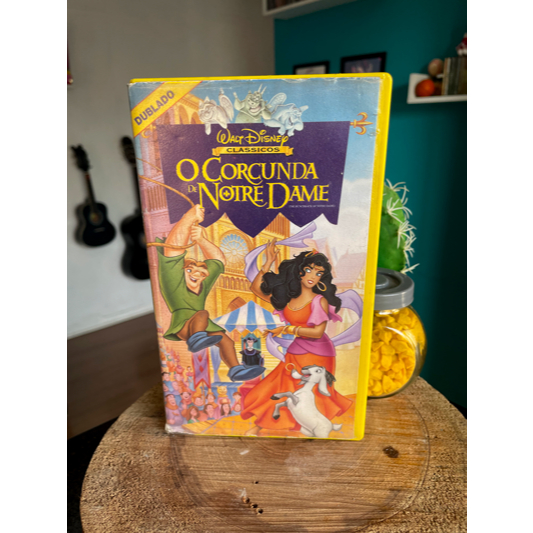 Fita VHS Disney O Corcunda de Notredame