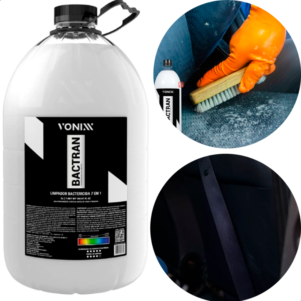 Produto Para Extratora Limpa Sofa Colchão Bactran Vonixx 5l