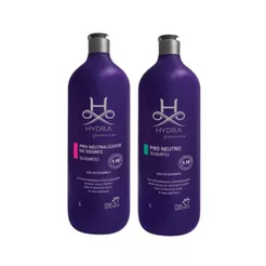 Kit Produtos Pet Shampoo Neutro e Neutralizador de Odores Hydra Diluição 1:10 1L